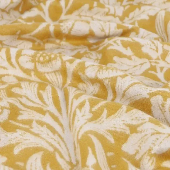 Acorn Tonal Throw Blanket - Gold, Cotton Blend