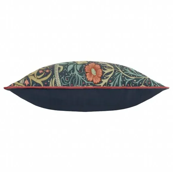 Rectangle Cushion with Zip Closure - Indigo
