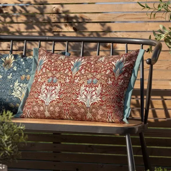 Rectangle Outdoor Cushion - Berry, Fabric image
