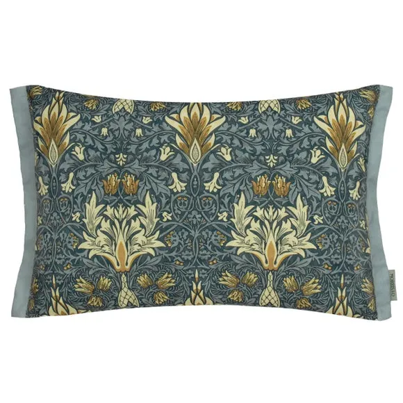 Rectangle Outdoor Cushion - Indigo, Fabric