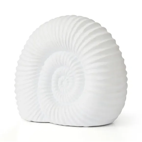 Ammonite Table Lamp - Off-White, Porcelain
