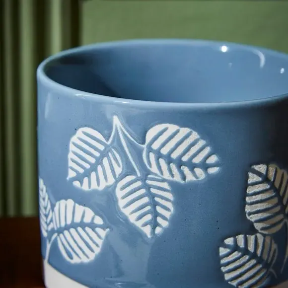 Bird Trinket Box Gift Set - Blue, Ceramic