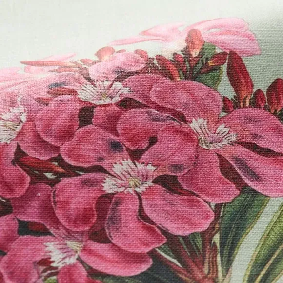 Botanical Cushion Cover - Natural, Cotton Blend