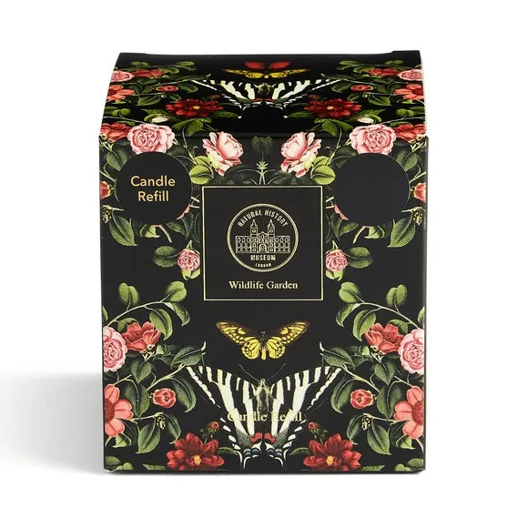 Butterfly Candle Refill - Black, Wax