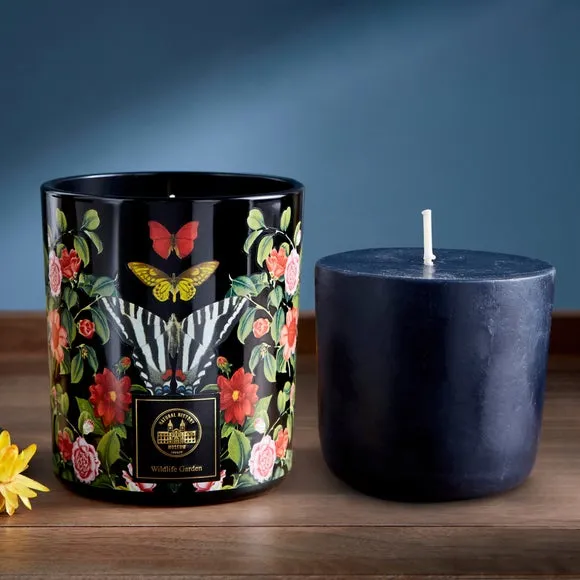 Butterfly Candle & Refill Set - Navy image