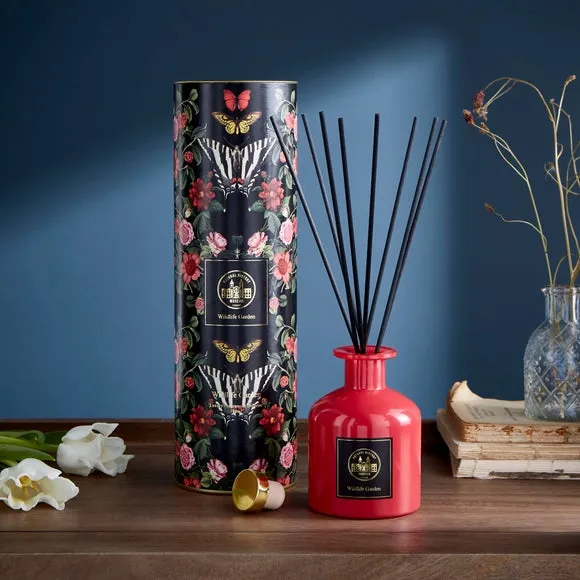 Butterfly Reed Diffuser - Red, Glass