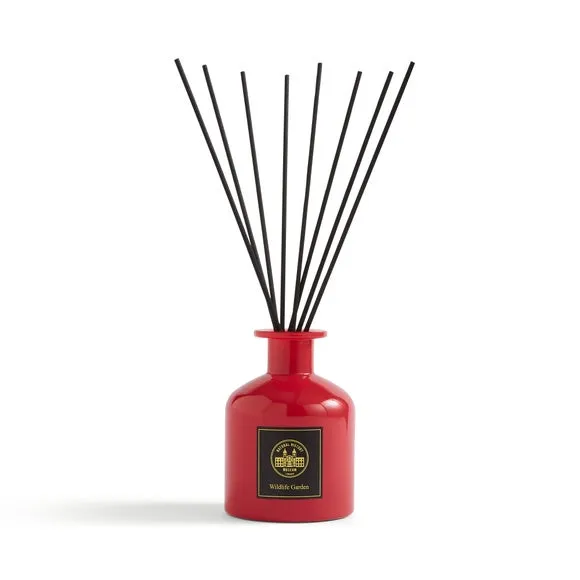 Butterfly Reed Diffuser - Red, Glass