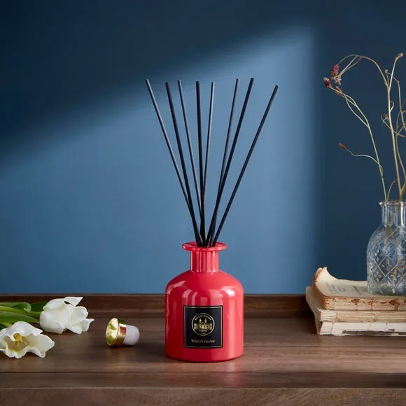 Butterfly Reed Diffuser - Red, Glass image