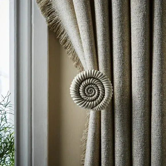 Curtain Holdbacks - Satin Steel image