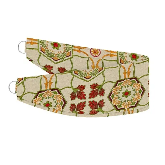 Curtain Tieback with Embroidery - Pink