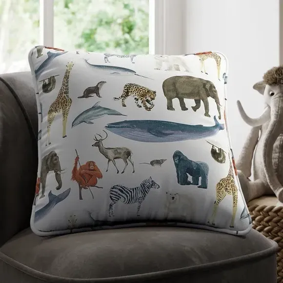 Cushion Cover Animal Print - Multi, Cotton