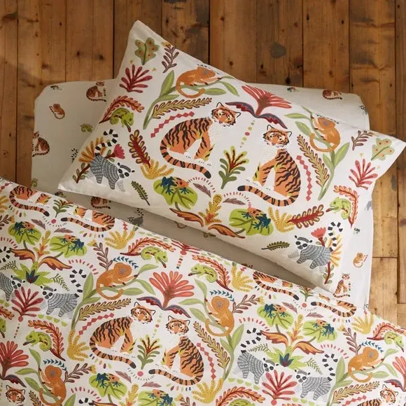 Duvet Cover & Pillowcase Set - Natural, Cotton