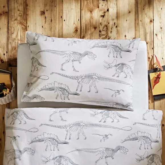 Duvet Cover Set with Pillowcase - Natural, Cotton