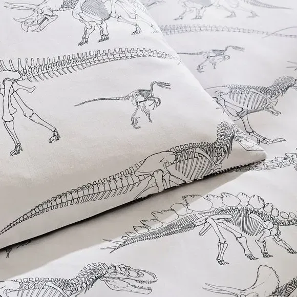 Duvet Cover Set with Pillowcase - Natural, Cotton