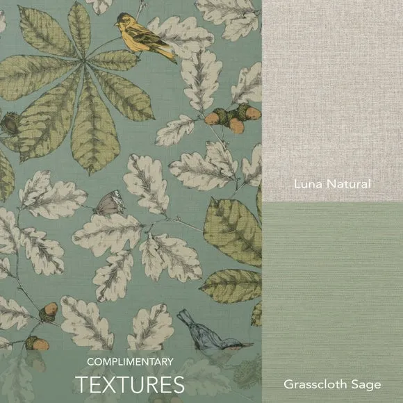 Floral Wallpaper with Smooth Finish - Lilypad