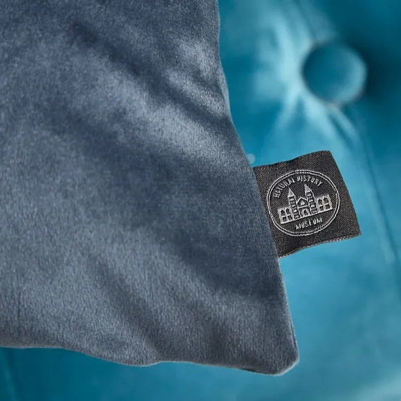 Kingfisher Cushion - Teal, Recycled Polyester