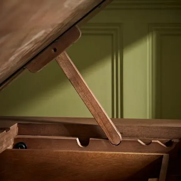 Lift Top Draftsman Desk - Wood, Mango Wood