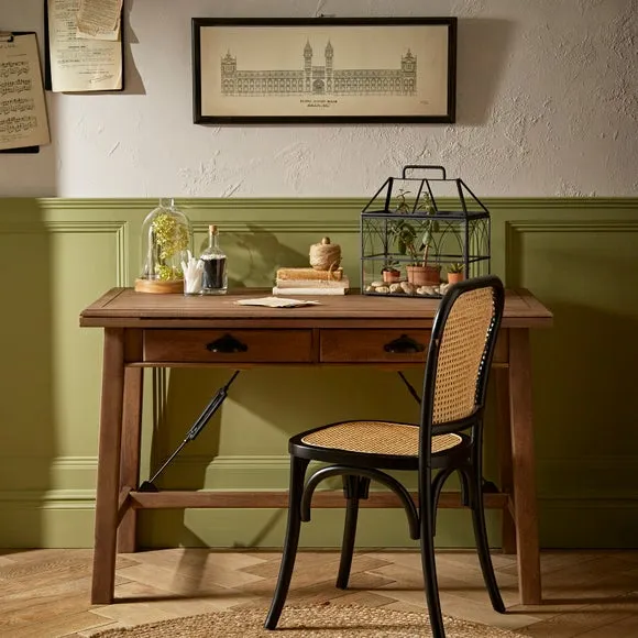 Lift Top Draftsman Desk - Wood, Mango Wood