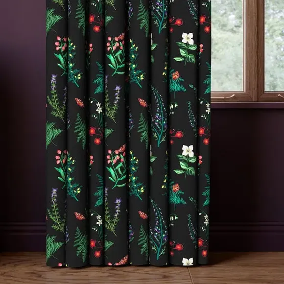 Made to Measure Curtains - Black, Velvet image