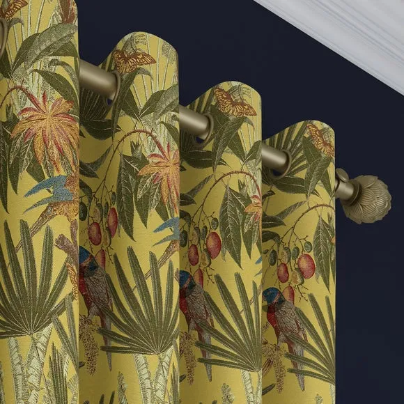 Made to Measure Curtains - Chartreuse, Polyester