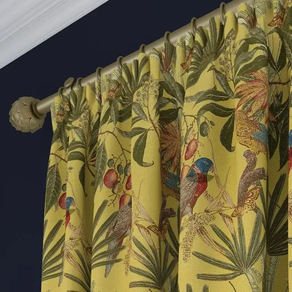 Made to Measure Curtains - Chartreuse, Polyester