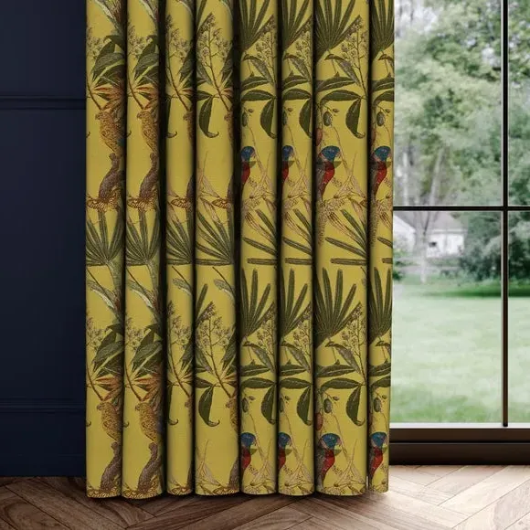 Made to Measure Curtains - Chartreuse, Polyester image