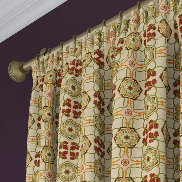 Made to Measure Curtains - Pink, Polyester