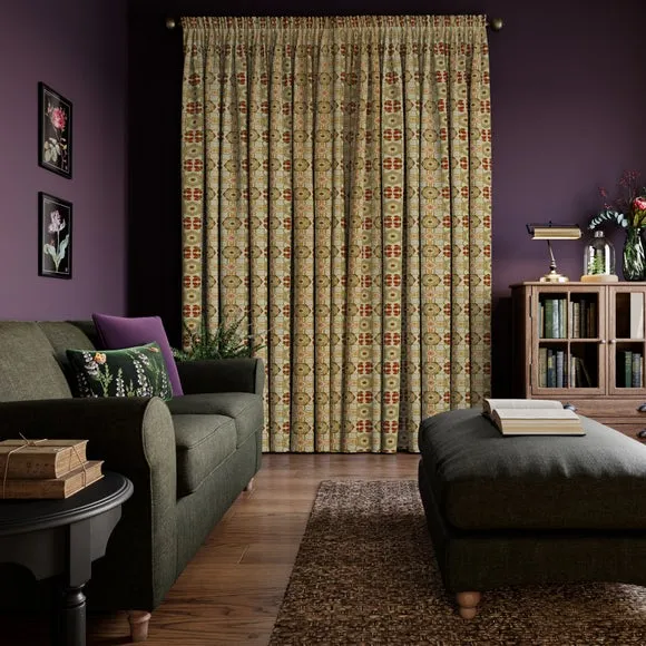 Made to Measure Curtains - Pink, Polyester