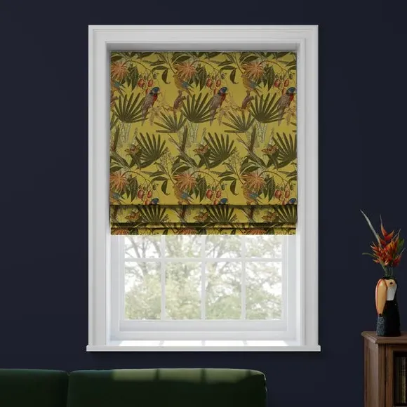 Made to Measure Roman Blind - Chartreuse