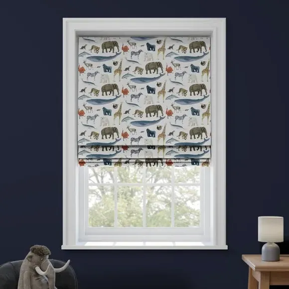 Made to Measure Roman Blind - Multi, Cotton