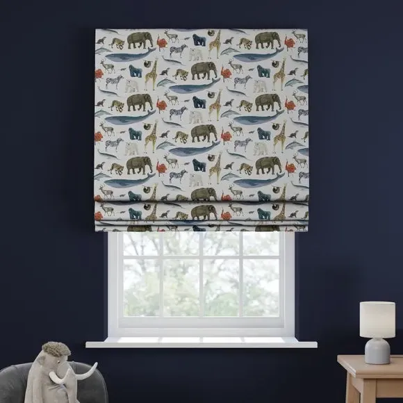 Made to Measure Roman Blind - Multi, Cotton