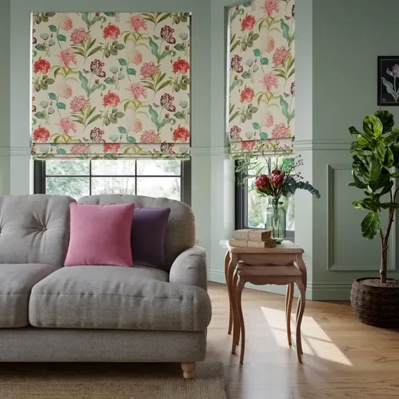 Made to Measure Roman Blind - Natural, Cotton image