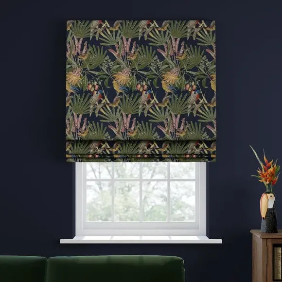 Made to Measure Roman Blind - Navy