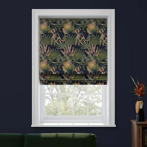 Made to Measure Roman Blind - Navy