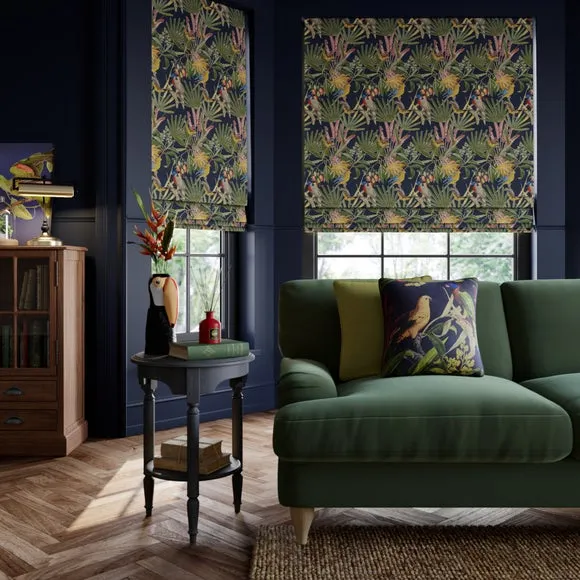 Made to Measure Roman Blind - Navy