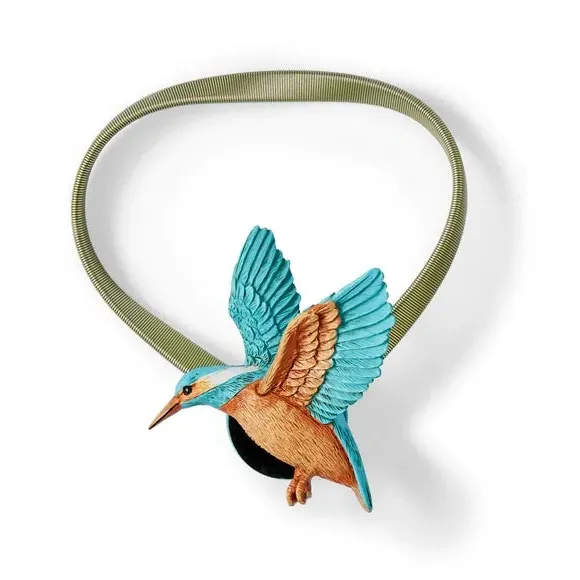 Magnetic Curtain Tieback - Multicolor, Kingfisher