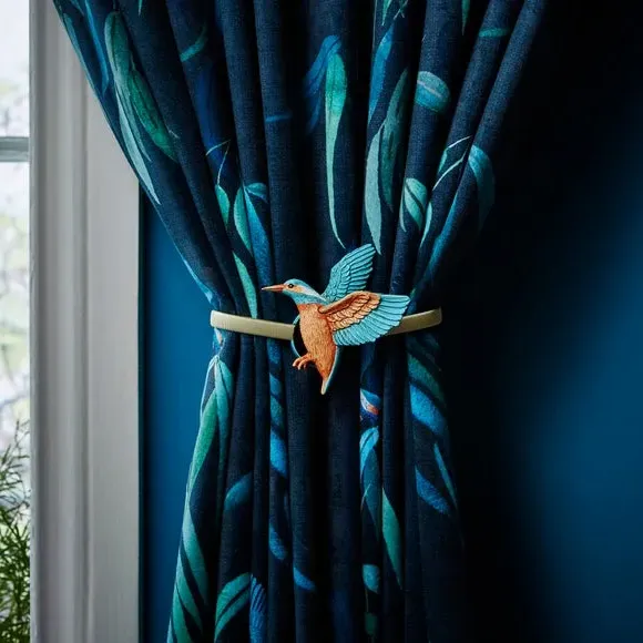 Magnetic Curtain Tieback - Multicolor, Kingfisher image