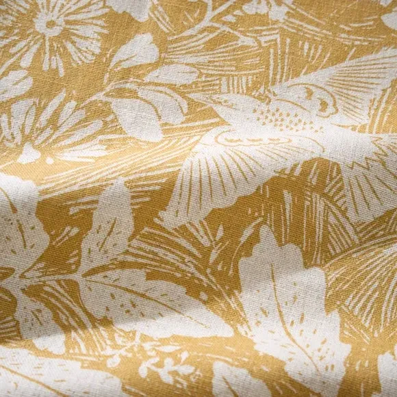 Meadow Starling Tablecloth - Honey, Cotton