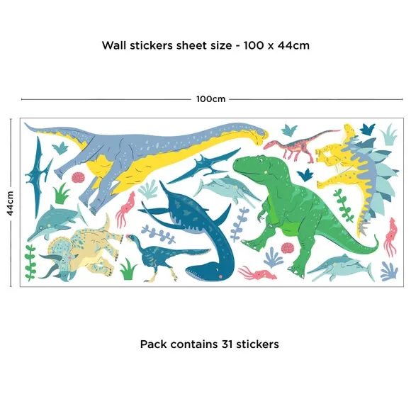 Ocean Sky Wall Stickers - Multicolor