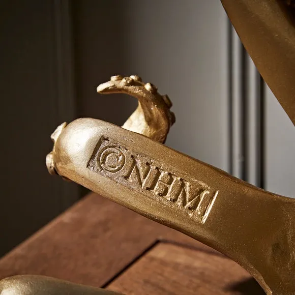 Octopus Rechargeable Table Lamp - Gold, Metal