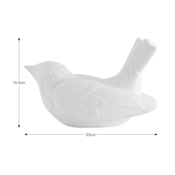 Sparrow Table Lamp - White, Porcelain