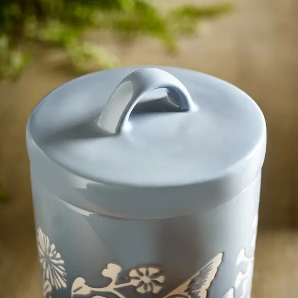 Storage Canister with Airtight Seal - Blue, China