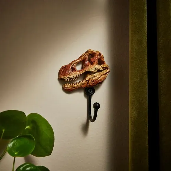 T-Rex Curtain Hook Pair - Black, Metal image