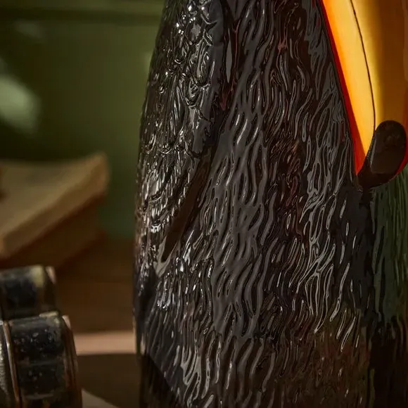 Toucan Ceramic Vase - Black/White, Ceramic