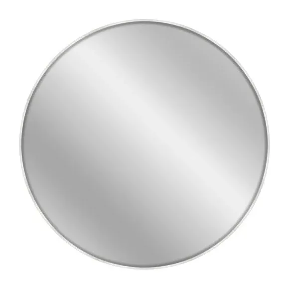 Round Wall Mirror - Silver, Aluminium