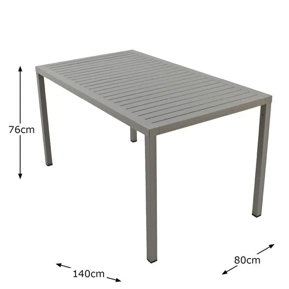 Cube Dining Table with 6 Chair Set - Natural