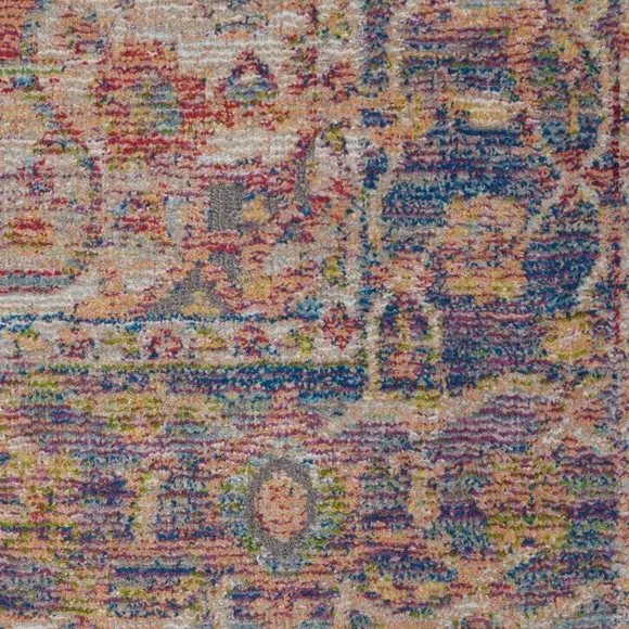 Ankara Global Rug - Red, High-Low Pile