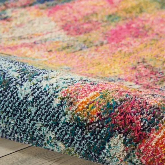 Area Rug - Multicoloured, Polypropylene