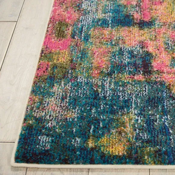Area Rug - Multicoloured, Polypropylene
