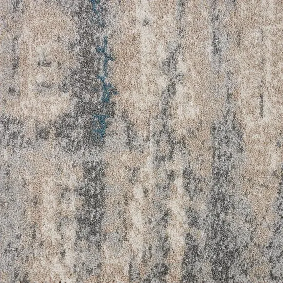 Area Rug with Ombre Effects - Blue